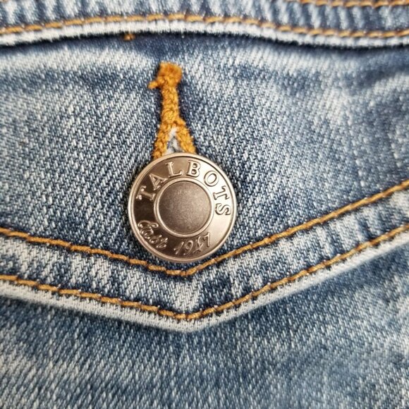 Talbot's Woman Denim Jacket Size X Equivalent to 12W - Picture 3 of 4